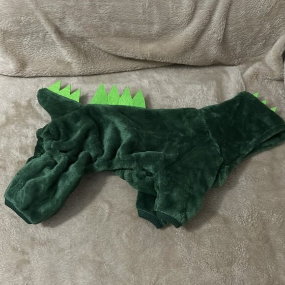 Dinosaur Costume For Dogs And Cats Pet Clothes - Coral Fleece - Picture 7 of 7